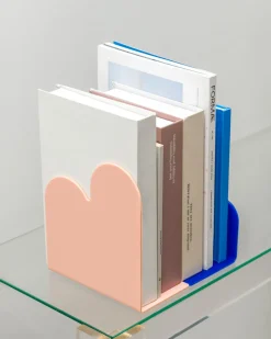 Helio Ferretti Co Abstract Bookends - Set Of 2^ Desk Accessories