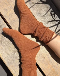 Le Bon Shoppe Airy Puffin Socks - Whisky^ Socks + Slippers