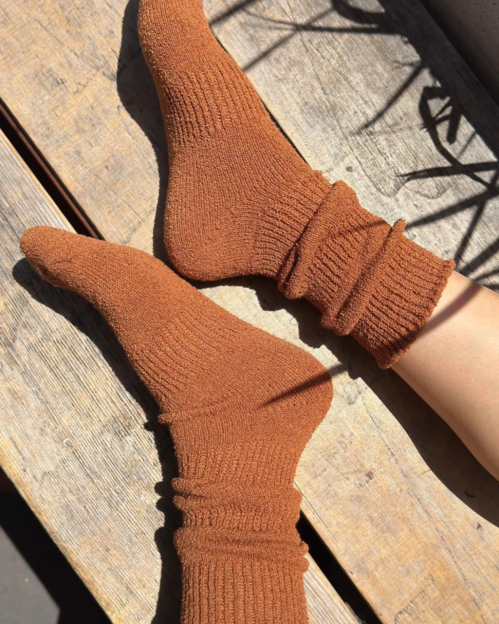 Le Bon Shoppe Airy Puffin Socks - Whisky^ Socks + Slippers