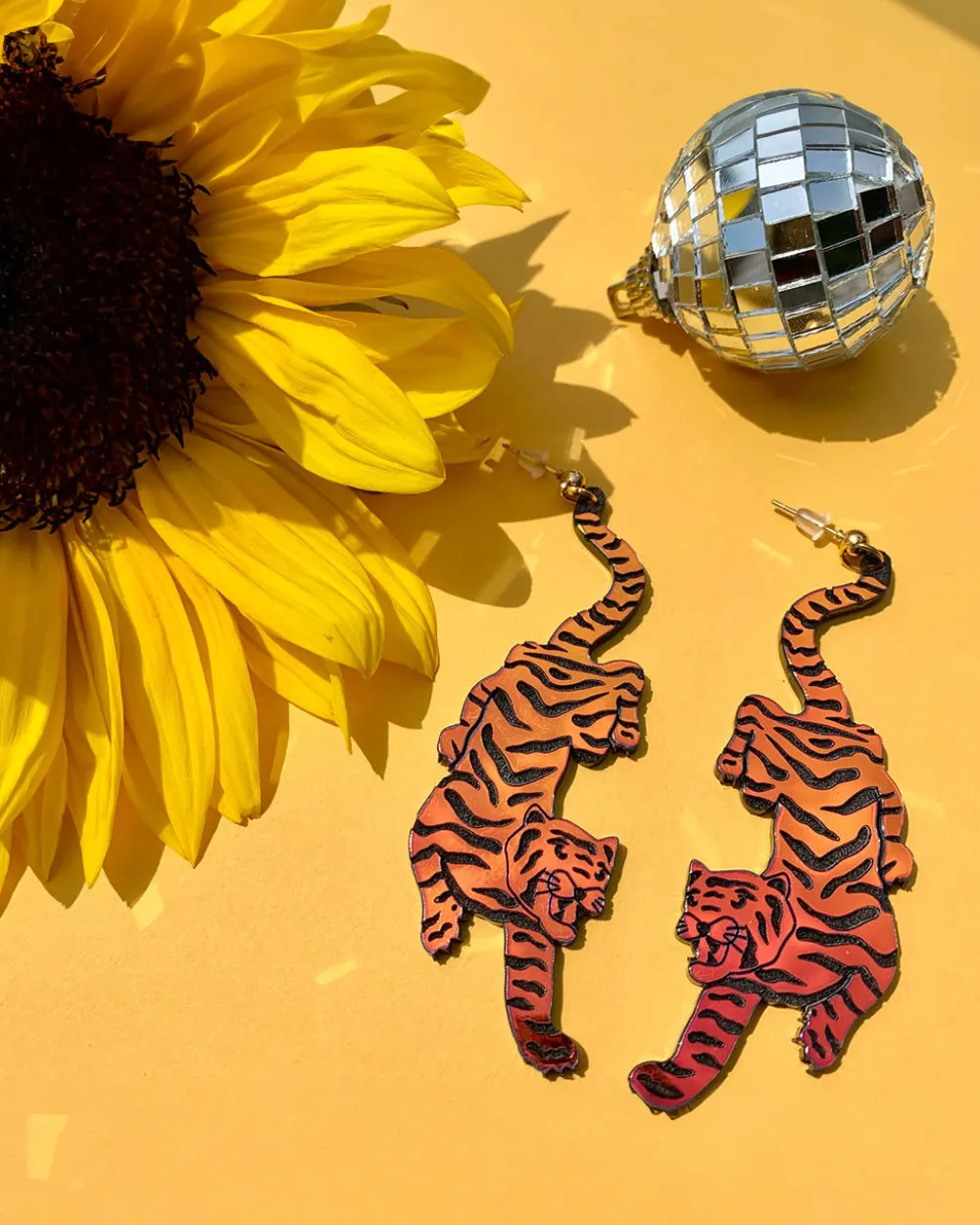 Not Picasso Animal Kingdom Earrings - Tigers^ Jewelry