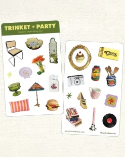 Trinket Party Apartment Diaries Sticker Sheets^ Stickers + Tape
