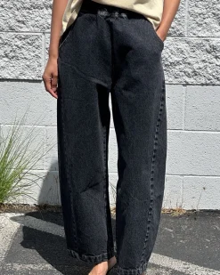 Le Bon Shoppe Arc Pants - Black Denim^ Bottoms