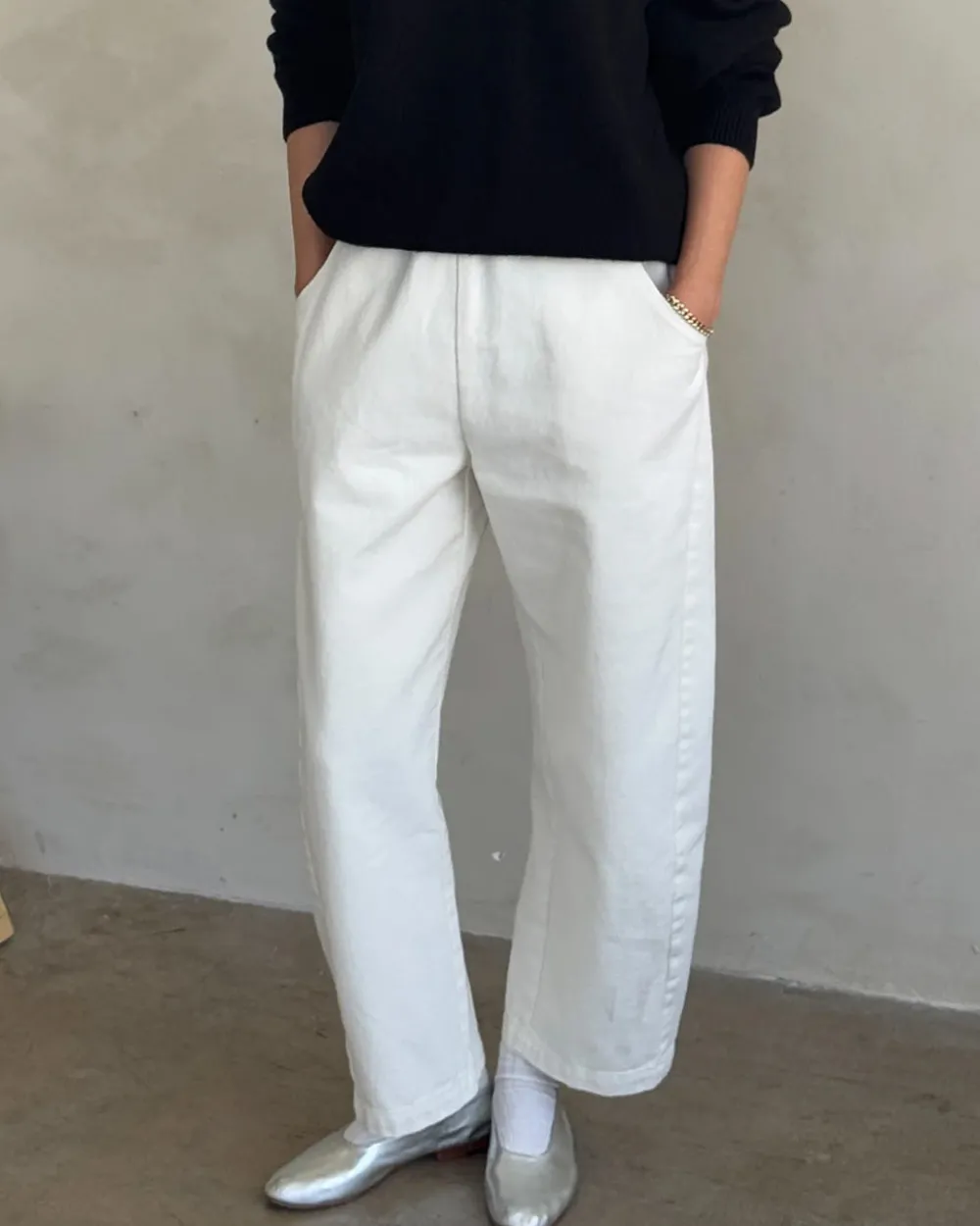 Le Bon Shoppe Arc Pants - Milk^ Bottoms