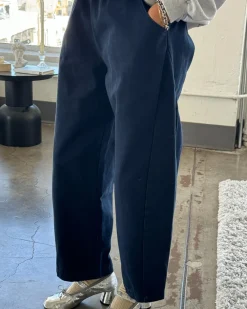 Le Bon Shoppe Arc Pants - Navy^ Bottoms
