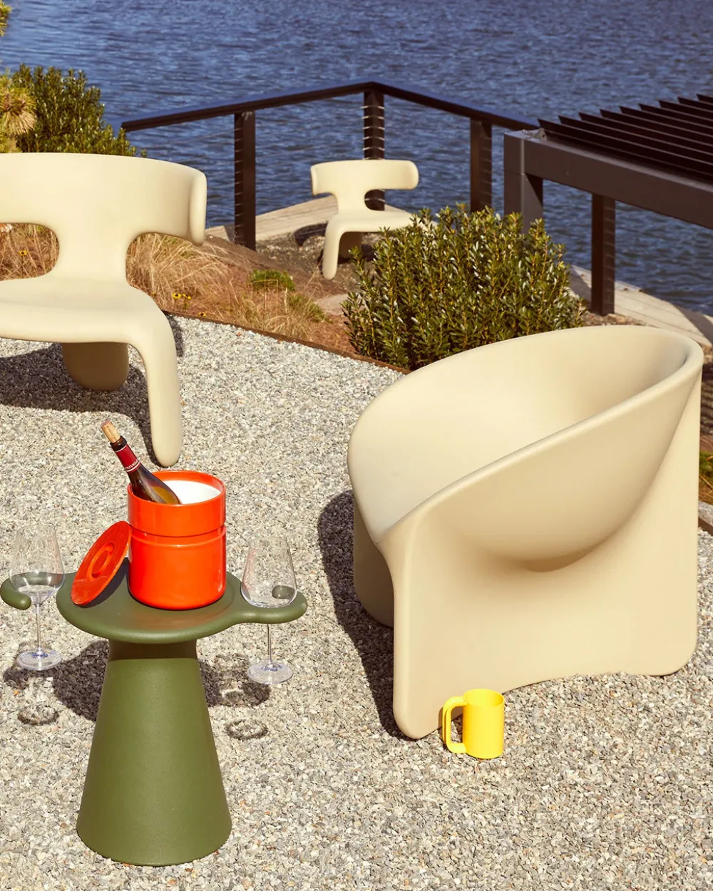 Heller Asti Ice Bucket - Orange^ Kitchen + Bar