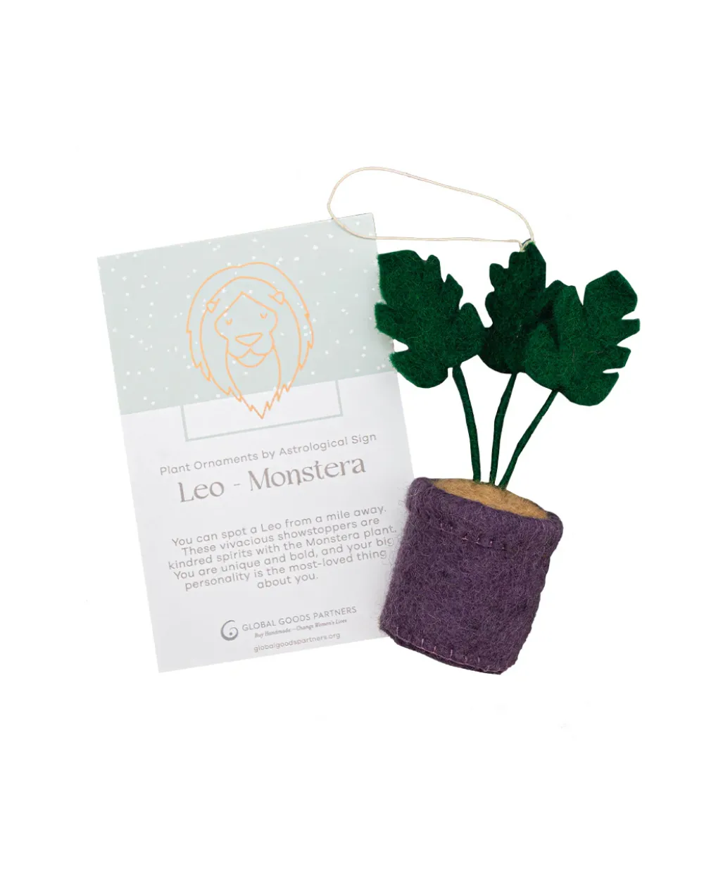 Global Goods Partners Astrology Plant Ornament^ Home + Décor