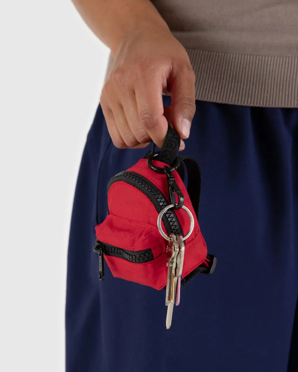 Baggu Backpack Charm - Candy Apple^ Travel Accessories