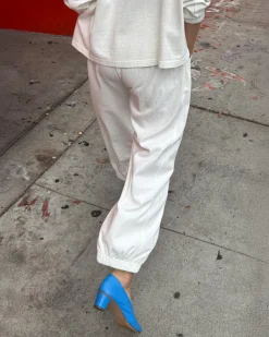 Le Bon Shoppe Balloon Pants - White Cotton^ Bottoms