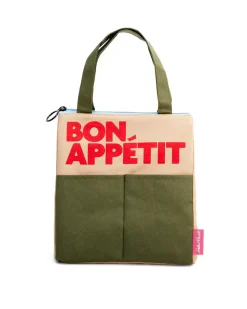 Helio Ferretti Co Bon Appétit Isothermic Lunch Bag - Green^ Bags