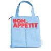 Helio Ferretti Co Bon Appétit Isothermic Lunch Bag - Light Blue^ Bags