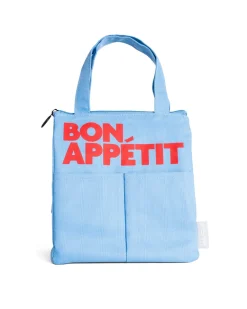 Helio Ferretti Co Bon Appétit Isothermic Lunch Bag - Light Blue^ Bags