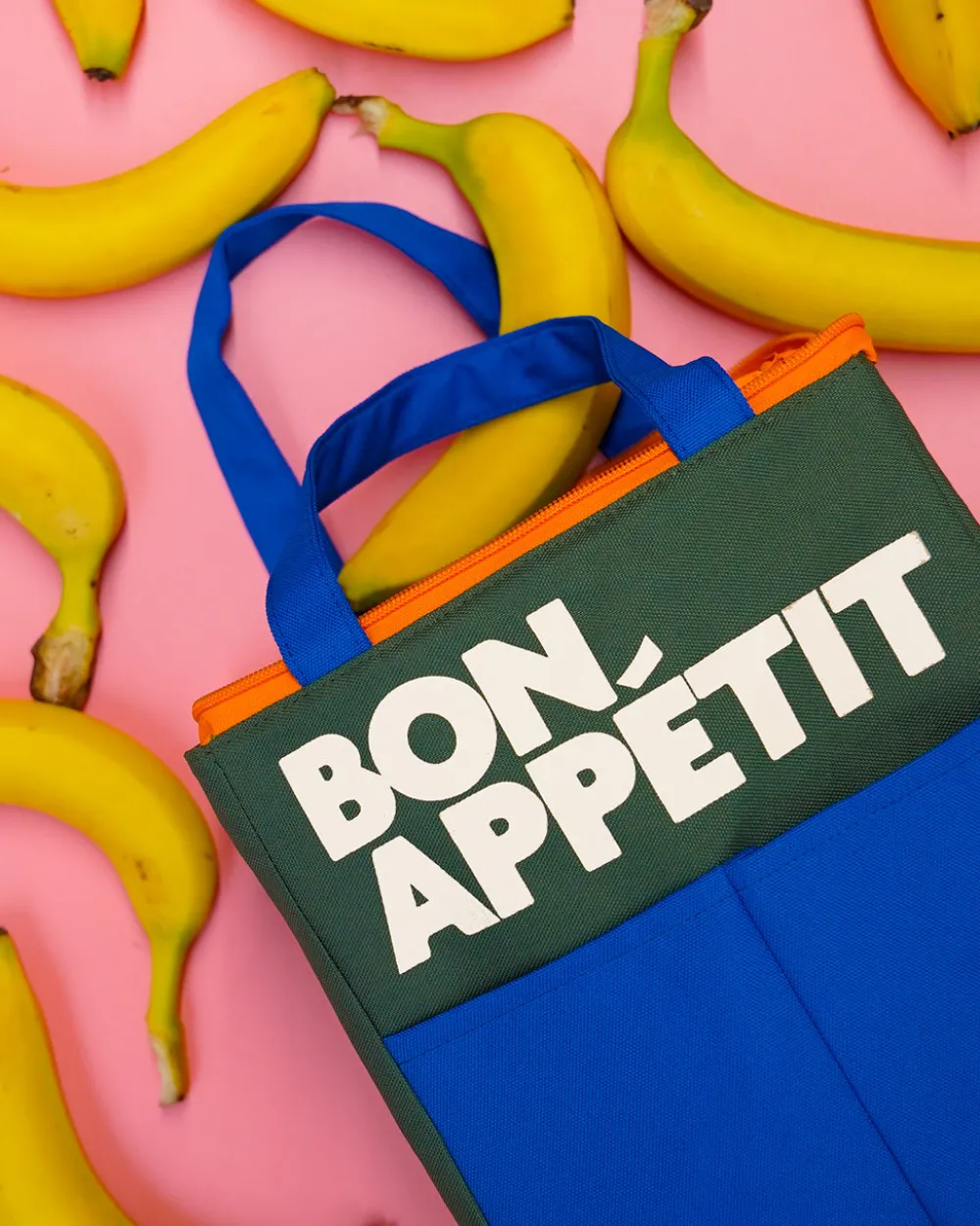 Helio Ferretti Co Bon Appétit Isothermic Lunch Bag - Blue^ Bags