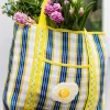 Talking Tables USA Bon Appétit Recycled Plastic Tote Bag - Egg^ Bags