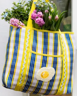 Talking Tables USA Bon Appétit Recycled Plastic Tote Bag - Egg^ Bags