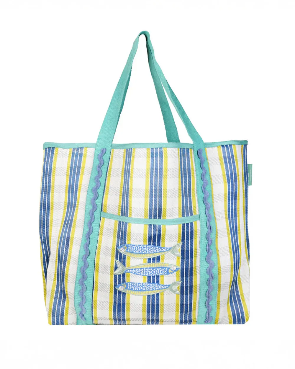 Talking Tables USA Bon Appétit Recycled Plastic Tote Bag - Fish^ Bags