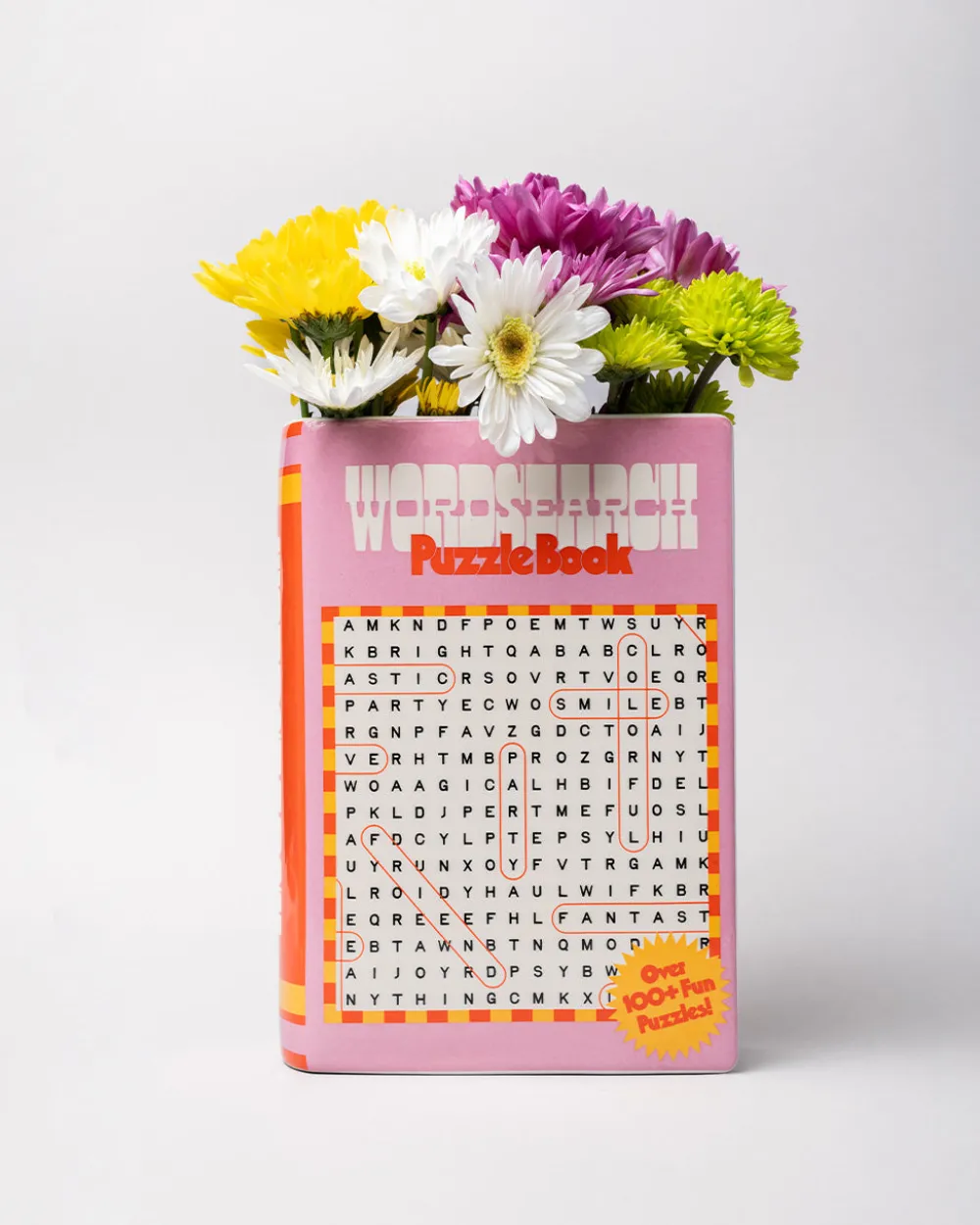 ban.do Book Vase - Word Search^ Home + Décor