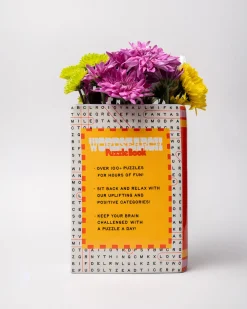 ban.do Book Vase - Word Search^ Home + Décor