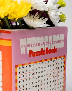 ban.do Book Vase - Word Search^ Home + Décor