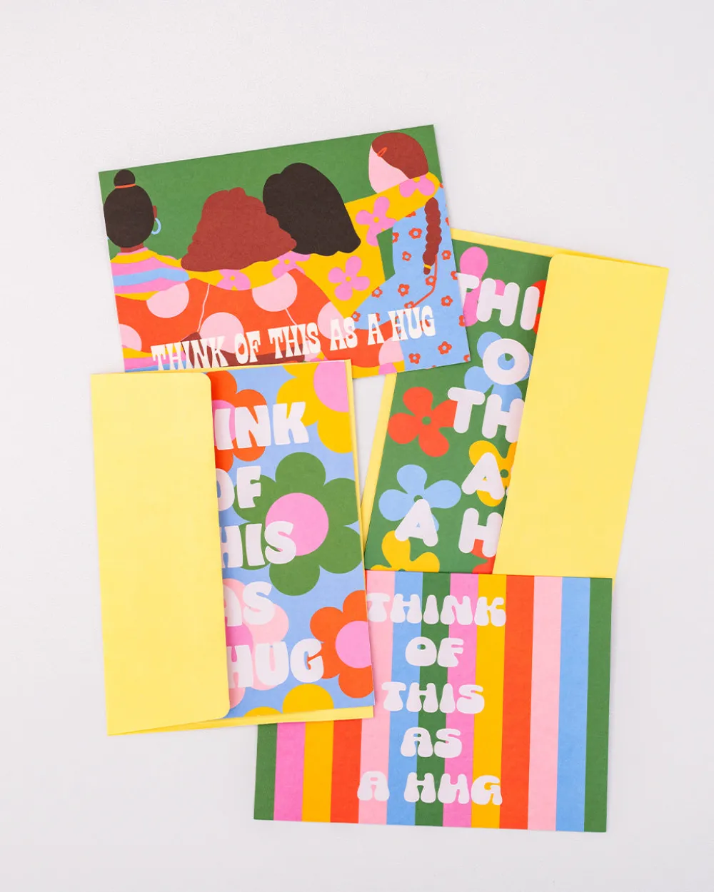 ban.do Boxed Notecard Set - Community Hug^ Cards