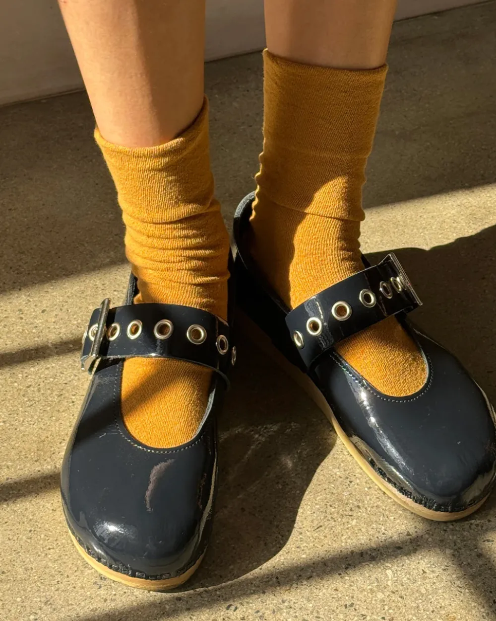 Le Bon Shoppe Breezy Sneaker Socks - Goldenrod^ Socks + Slippers