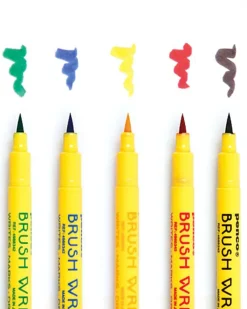 Hightide Brush Writer Pen Set^ Writing Supplies