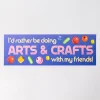 ban.do Bumper Sticker - Arts & Crafts^ Stickers + Tape
