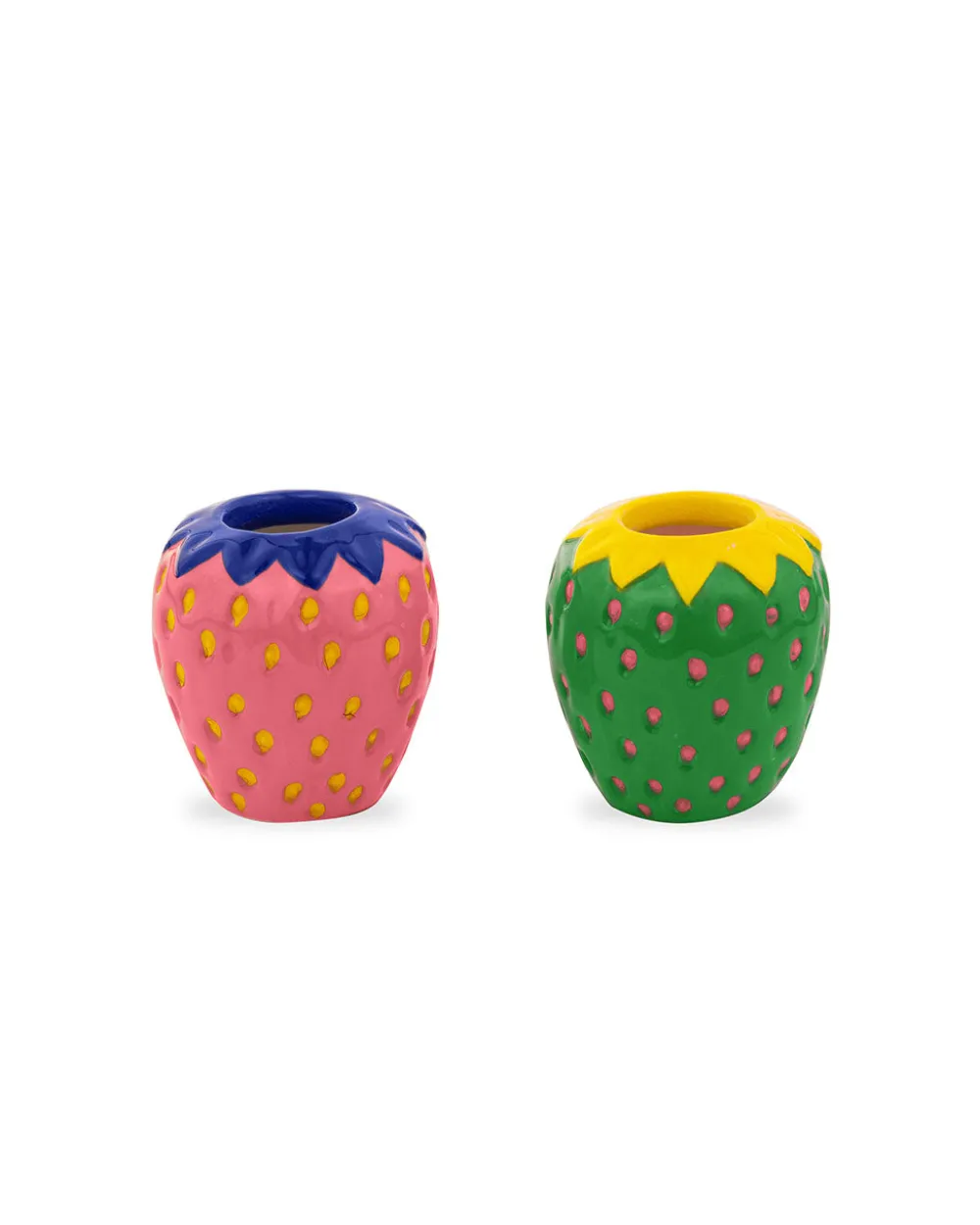 ban.do Candle Holder Set - Strawberries^ Candles + Home Fragrance