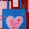ban.do Canvas Tote Bag - Pastries and Books^ Bags