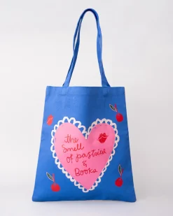 ban.do Canvas Tote Bag - Pastries and Books^ Bags