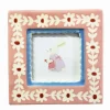 ChagoArt Ceramic Photo Frame - Pink Flowers^ Home + Décor