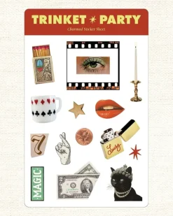 Trinket Party Charmed Sticker Sheets^ Stickers + Tape