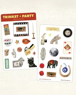 Trinket Party Charmed Sticker Sheets^ Stickers + Tape