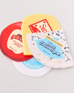 ban.do Cheese Coaster Set^ Kitchen + Bar