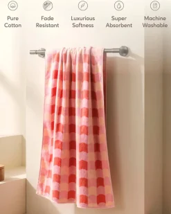 Notcoy Cherry Blossom Towel^ Home + Décor