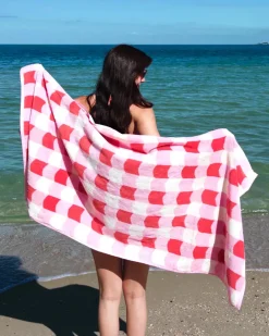 Notcoy Cherry Blossom Towel^ Home + Décor