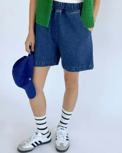 Le Bon Shoppe City Shorts - Blue Denim^ Bottoms