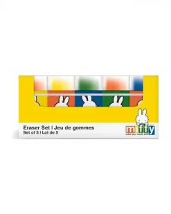 Studio Oh! Classic Miffy Block Eraser Set^ Desk Accessories