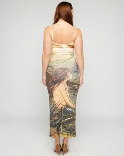 Tyler McGilivary Collector Dress - Watercolor Mermaid^ Dresses + Jumpsuits