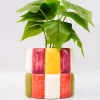 ban.do Colorblock Ceramic Planter^ Home + Décor