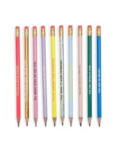 ban.do Compliment Pencil Set - Assorted Set of Ten^ Writing Supplies