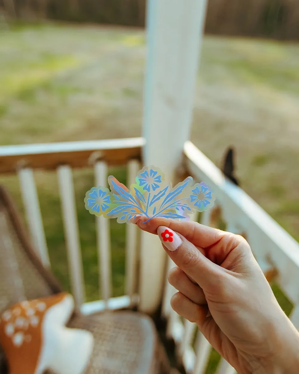 Chicka & Co Cornflower Rainbow Making Suncatcher Sticker^ Desk Accessories