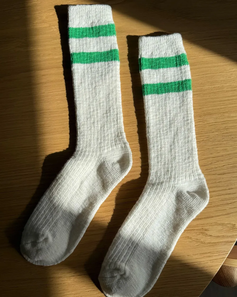 Le Bon Shoppe Cottage Varsity Socks - Green Varsity^ Socks + Slippers