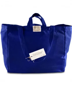 Pure Mitti Cotton 4-Pocket Tote Bag - Indigo^ Bags