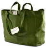 Pure Mitti Cotton 6-Pocket Tote Bag - Sage Green^ Bags