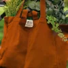 Pure Mitti Cotton 6-Pocket Tote Bag - Terracotta^ Bags