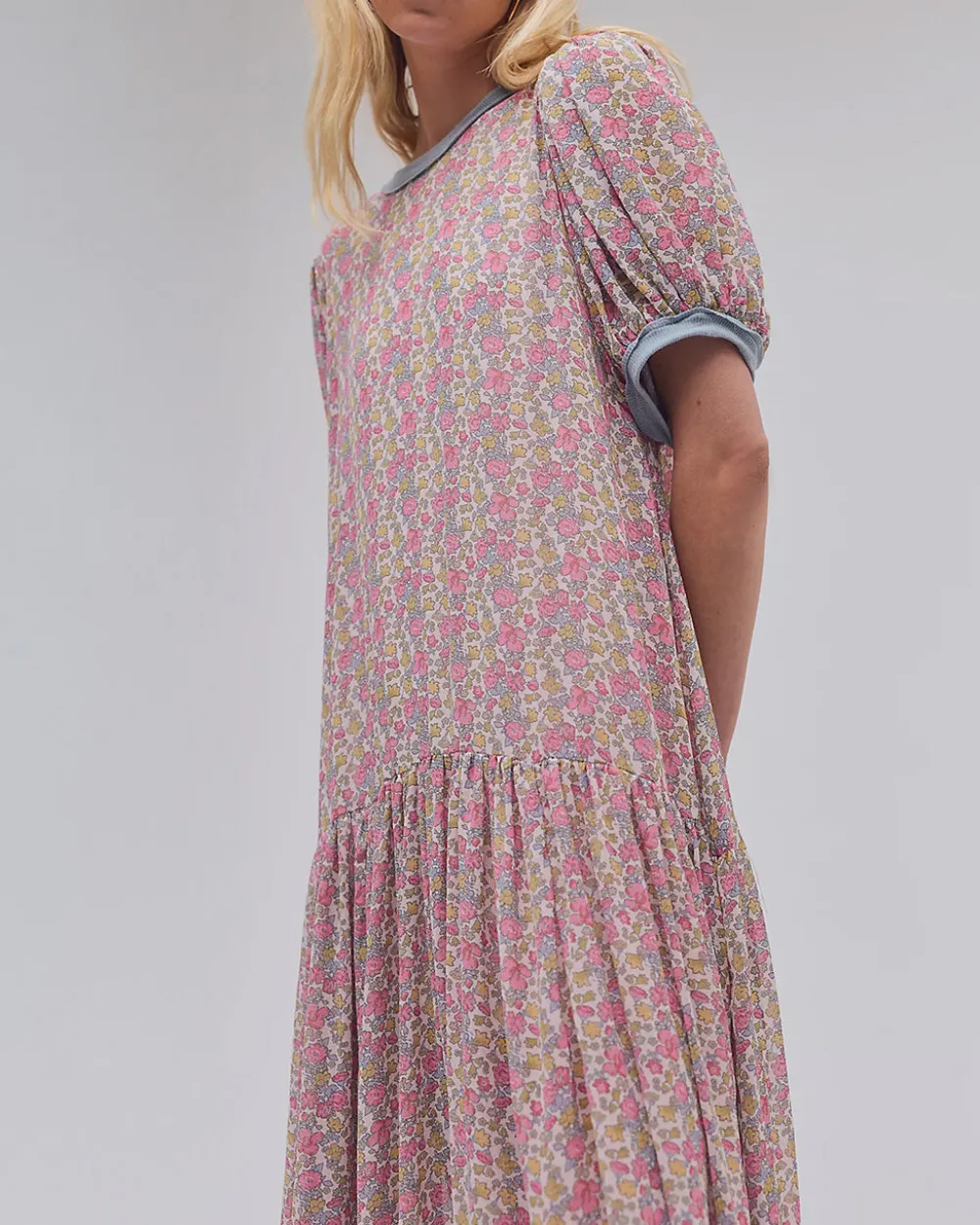 Free People Courtside Crush Maxi Dress - Blush Combo^ Dresses + Jumpsuits