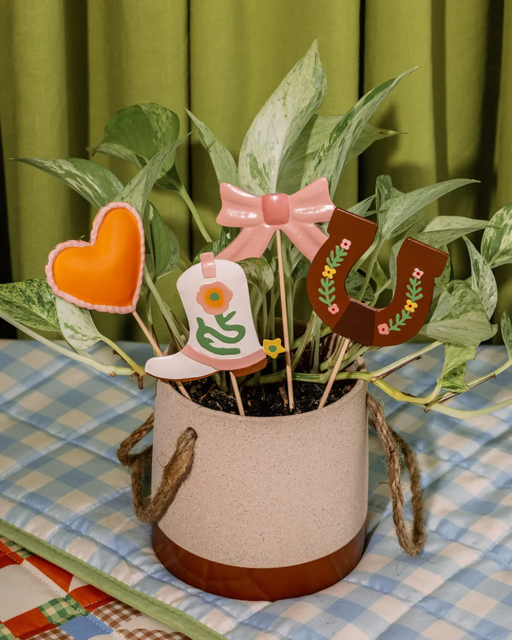 ban.do Cowgirl Plant Stakes^ Outdoor