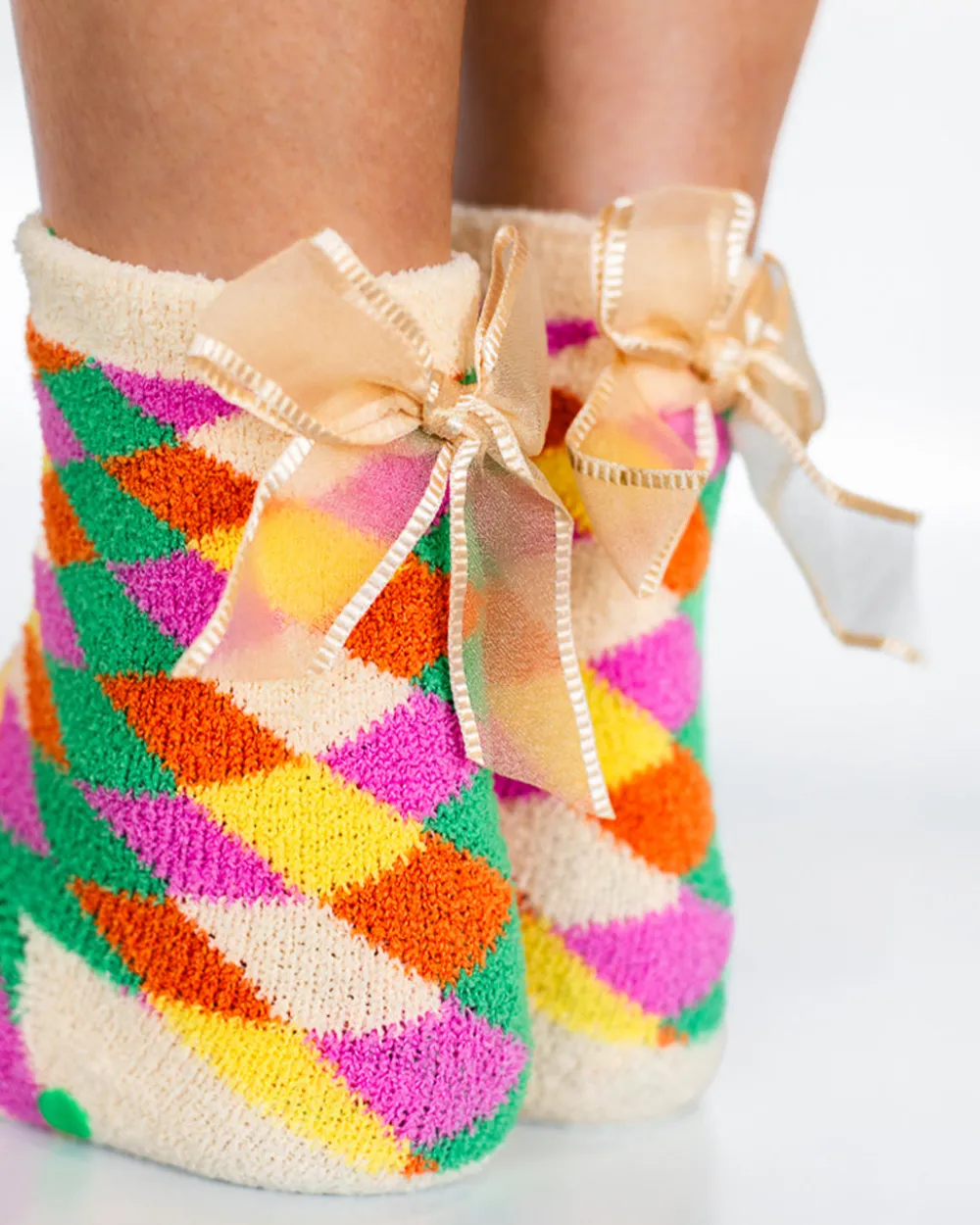ban.do Cozy Grip Socks - Checkered^ Socks + Slippers