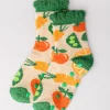 ban.do Cozy Grip Socks - Veggies^ Socks + Slippers