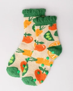 ban.do Cozy Grip Socks - Veggies^ Socks + Slippers